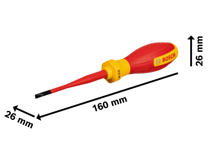 Izvijač Bosch, SL3.5x75 VDE, 1600A02NC1
